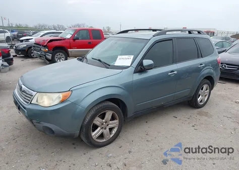 2010 Subaru Forester 2.5X Premium from USA, damaged, VIN JF2SH6CC5AH802347